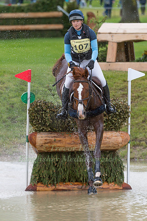 CHARLOTTE EAST (GBR) AND KING ALBERT