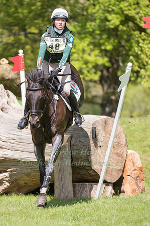 Aoife Clark (IRL) riding Vaguely North