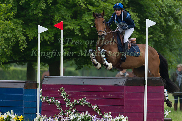 Katherine  Coleman (USA) riding  Longwood
