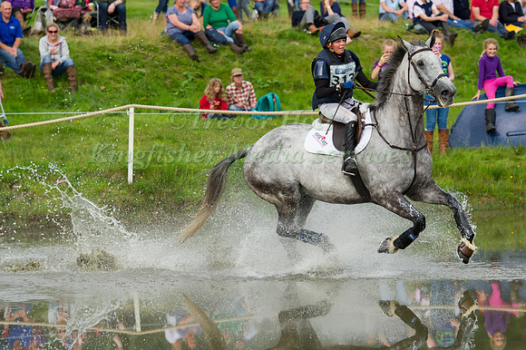 LOUISE HARWOOD (GBR) RIDING BALLADEER MILLER MAN