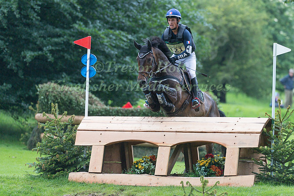 AURELIEN  LEROY (FRA) AND SEASHORE SPRING TAKING PART IN THE CROSS COUNTRY PHASE OF THE  UNDER 25s CCI THREE STAR COMPETITION AT THE 2017 EQUI-TREK BRAMHAM INTERNATIONAL HORSE TRIALS