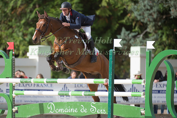 Geoffroy Soullez (FRA) riding Sacre Louvo