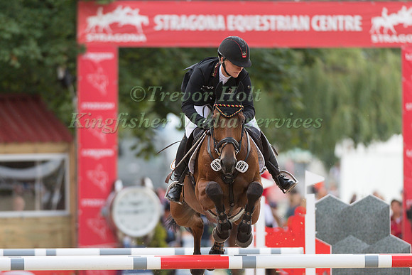 JULIA KRAJEWSKI (GER) AND SAMOURAI DU THOT