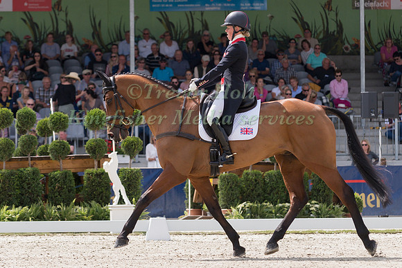 ROSALIND CANTER (GBR) AND ZENSHERA