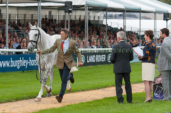 Andrew Nicholson (NZL) and Avebury at the 1st horse inspection
