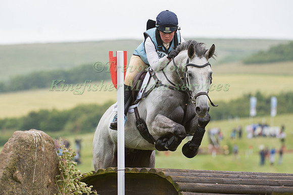 Kitty King (GBR) riding Vendredi Biats