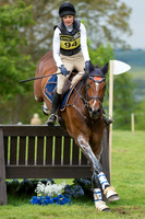 KATHERINE  COLEMAN (USA) RIDING MONBEG SENNA COMPETING IN THE CROSS COUNTRY PHASE OF THE  CIC ONE STAR COMPETITION AT THE  2017 ROCKINGHAM CASTLE INTERNATIONAL HORSE TRIAL.