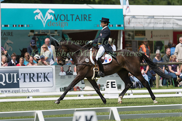 HON REGIS  PRUD (FRA) AND TARASTRO TAKING PART IN THE DRESSAGE PHASE OF THE  CIC THREE STAR COMPETITION AT THE 2017 EQUI-TREK BRAMHAM INTERNATIONAL HORSE TRIALS
