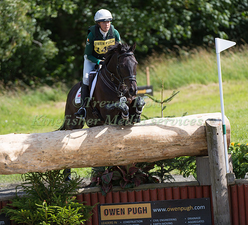 Aoife   Clark (IRL) riding Vaguely North