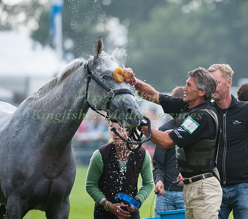 Avebury gets a wash down after Cross country