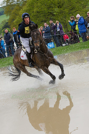 Oliver Townend riding  ODT GHAREEB