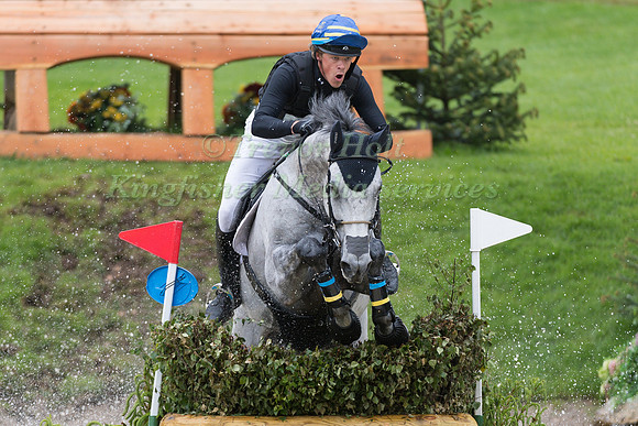 LUDWIG  SVENNERSTAL (SWE) AND PARAMOUNT IMPORTANCE TAKING PART IN THE CROSS COUNTRY PHASE OF THE  CCI THREE STAR COMPETITION AT THE 2017 EQUI-TREK BRAMHAM INTERNATIONAL HORSE TRIALS
