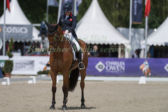 LAURA COLLETT (GBR) AND MR. BASS