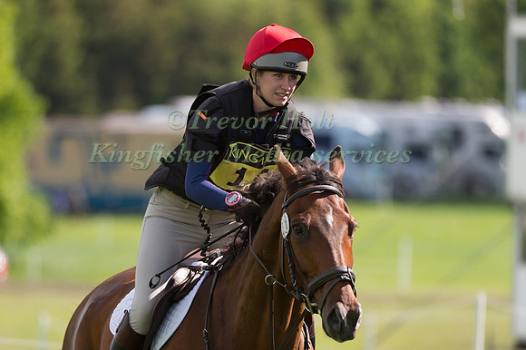 LUCY KITCHEN (GBR) RIDING NADAL COMPETING IN THE CROSS COUNTRY PHASE OF THE  CIC ONE STAR COMPETITION AT THE  2017 ROCKINGHAM CASTLE INTERNATIONAL HORSE TRIAL.