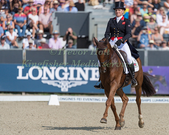 Kristina Cook (GBR) and Billy the Red