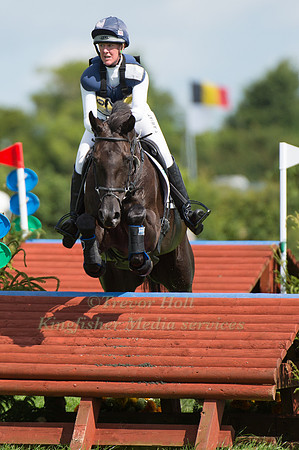 Nicola Wilson (GBR) riding Bulana
