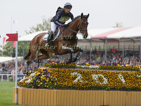 Alexander Bragg (GBR) riding Zagreb in the Cross Country phase of the 2017 Mitsubishi Motors  Badminton Horse Trials