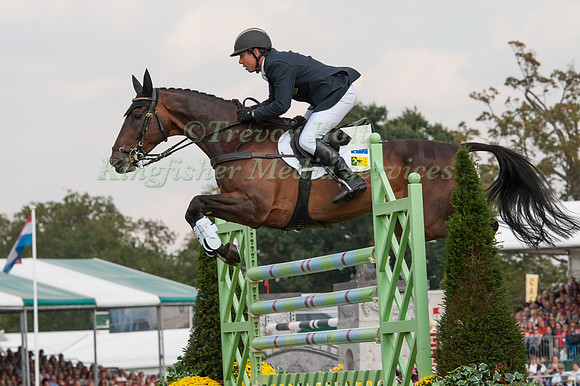 Sam Griffiths (AUS) riding Happy Times taking part in the Show Jumping Phase