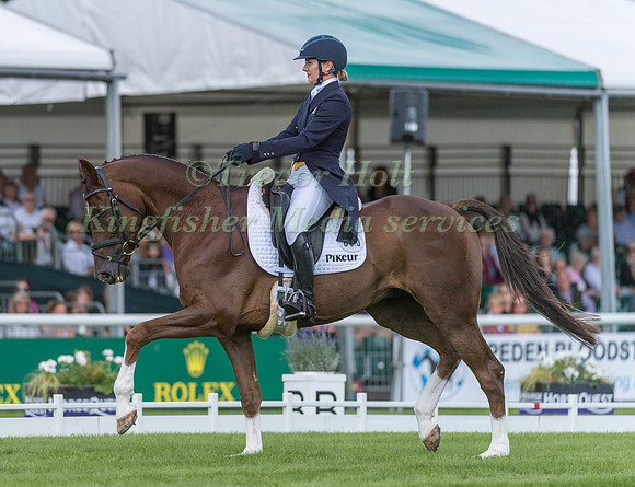 Libby Seed (GBR) and What A Catch II