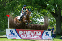 Lizzie  Brown (NZL) riding  Havanna Vant Castanaehof