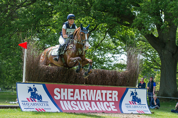 Lizzie  Brown (NZL) riding  Havanna Vant Castanaehof