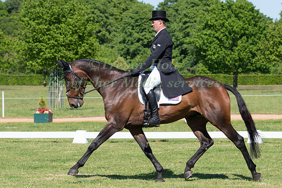 WILL FURLONG (GBR) RIDING LIVINGSTONE II IN THE DRESSAGE PHASE OF THE CICO THREE STAR AT THE 2017 HOUGHTON INTERNATIONAL HORSE TRIALS