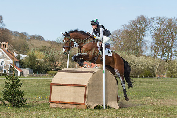 EDIE CAMPBELL RIDING FIREBALL F