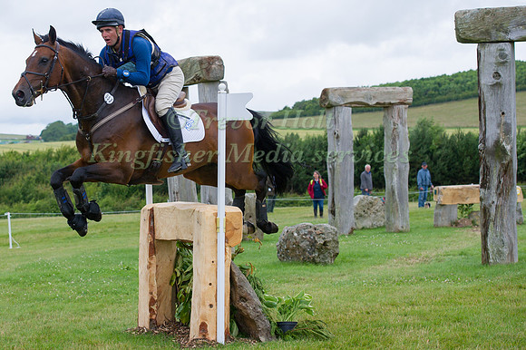 Andrew James (GBR) riding Cool Chica