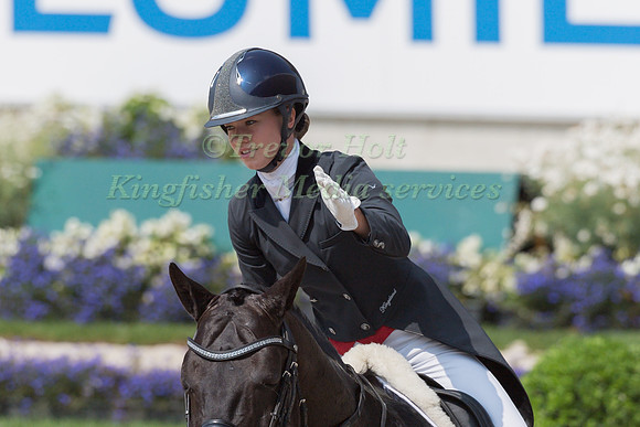 Charlotte Fry (GBR) and Glamourdale