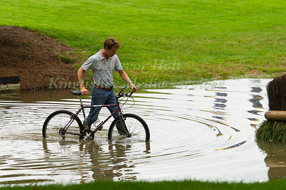 Christopher Burton Walking the Course