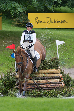 JEANETTE BRAKEWELL (GBR) AND FOREVER RED TAKING PART IN THE CROSS COUNTRY PHASE OF THE  CCI THREE STAR COMPETITION AT THE 2017 EQUI-TREK BRAMHAM INTERNATIONAL HORSE TRIALS