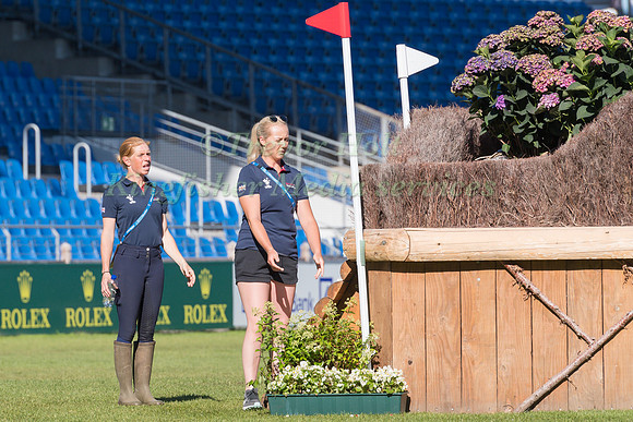 Ros Canter and Ysmin Ingham