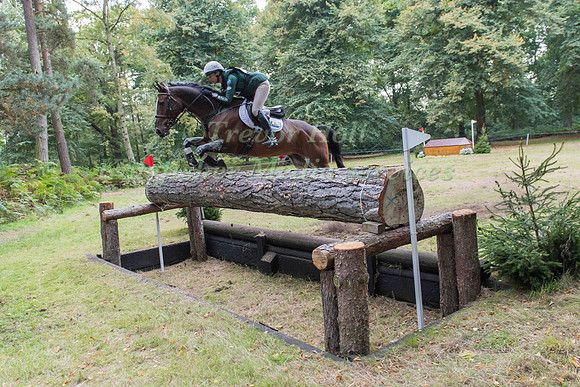 Aoife Clark of ireland riding  KINGS ADVOCATE II