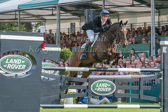 William Fox-Pitt (GBR) riding Bay My Hero taking part in the Show Jumping Phase