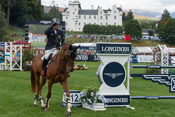 Michael Jung of Germany riding Fischer Takinou