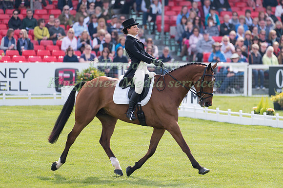 Alice Dunsdon  of Great Britain  riding Fernhill Present