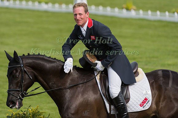 Oliver Townend of Great Britain  riding Black Tie