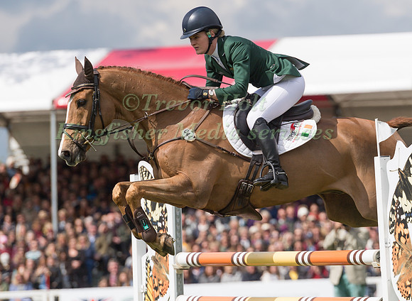 Clare Abbott (IRL) and  Euro Prince