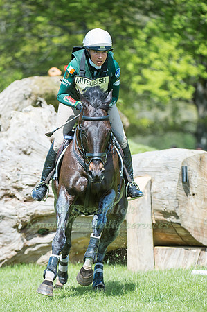 Aoife Clark (IRL) riding Vaguely North