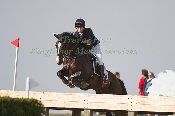 Charlie Clover  riding Kings Rock