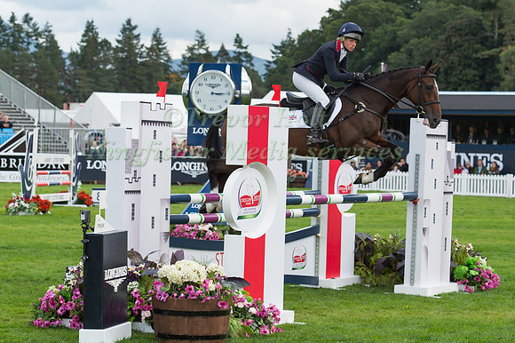 Izzy Taylor of Great Britain riding KBIS Briarlands Matilda