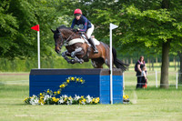 Anna  Horton (GBR) riding  Barones II