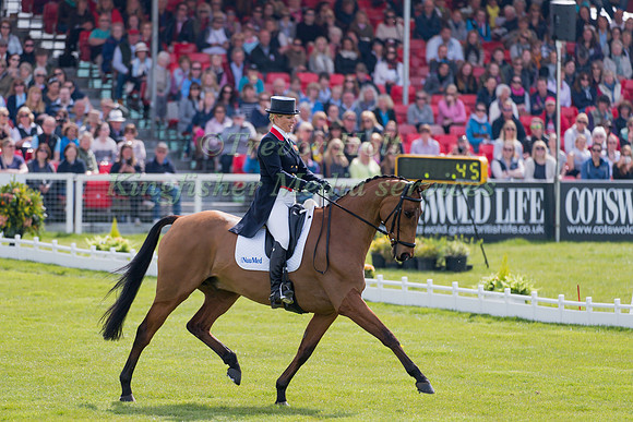 Zara Tindall of Great Britain  riding High Kingdom