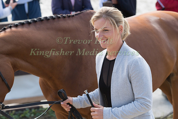 JULIA KRAJEWSKI (GER) AND SAMOURAI DU THOT