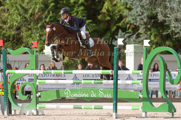 Camile Lejeune (FRA) riding Afalke