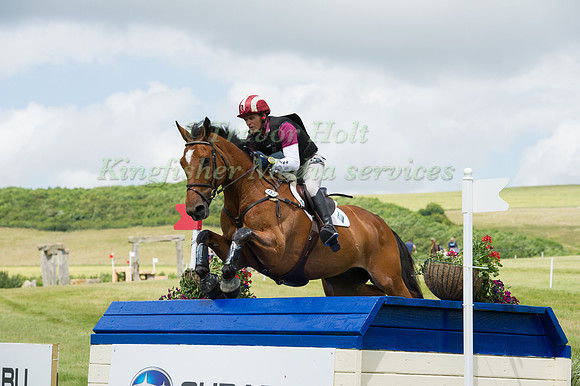 Blyth  Tait (NZL) riding Bear Necessity V