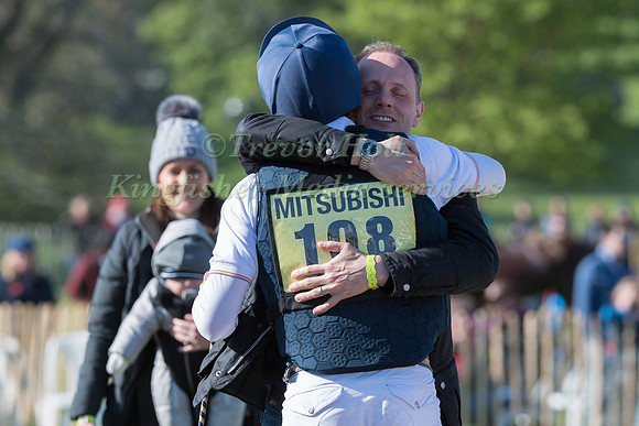 Congratulations for Christopher Burton after  taking part in the cross country phase of the 2019 Mitsubishi Motors Badminton Horse Trials