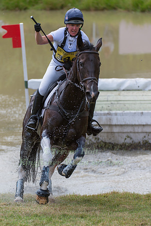 Nicola Wilson (GBR) riding Beltane Queen
