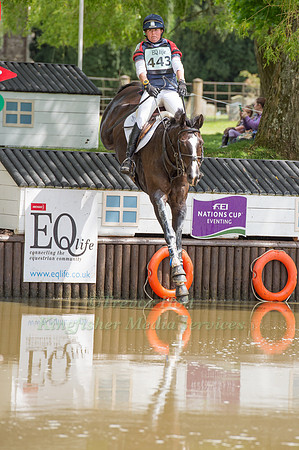 Kerry  Varley (GBR)  riding Adagio N
