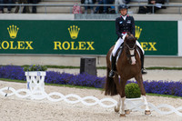 Ingrid Klimke (GER) and Geraldine 189  taking part in the Prize of VUV - Vereinigte Unternehmerverbände Aachen Prix St. Georges CDI4*